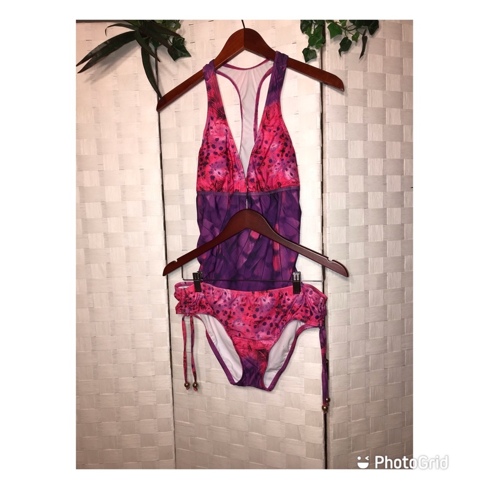 Antonio Melani Ombré Bikini with Design